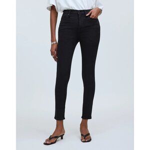 Madewell Womens Black10" high Rise Skinny Jeans Womens size 27